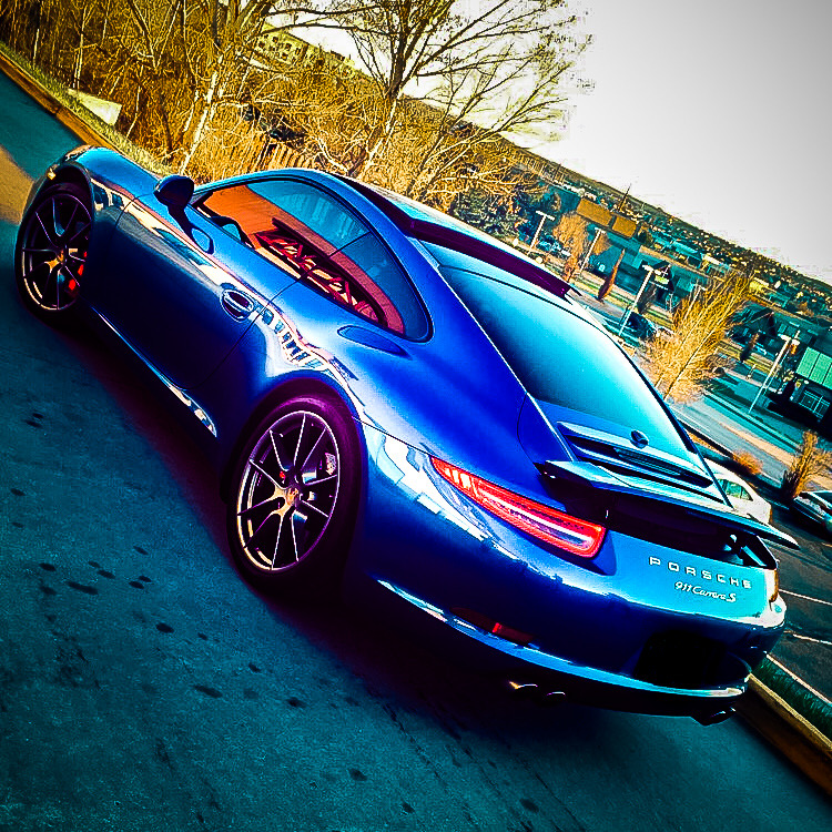 Porsche 911 Carrera S after tint and PPF work